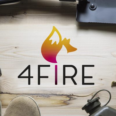 4Fire logo and branding