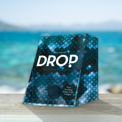 Drop water bag in box design concept